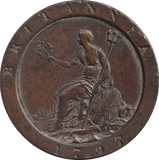 1797 PENNY ( VF ) N1 - Penny - Cambridgeshire Coins