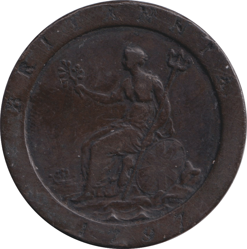 1797 PENNY ( VF ) - PENNY - Cambridgeshire Coins