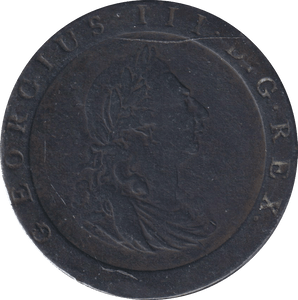 1797 PENNY ( VF ) - PENNY - Cambridgeshire Coins