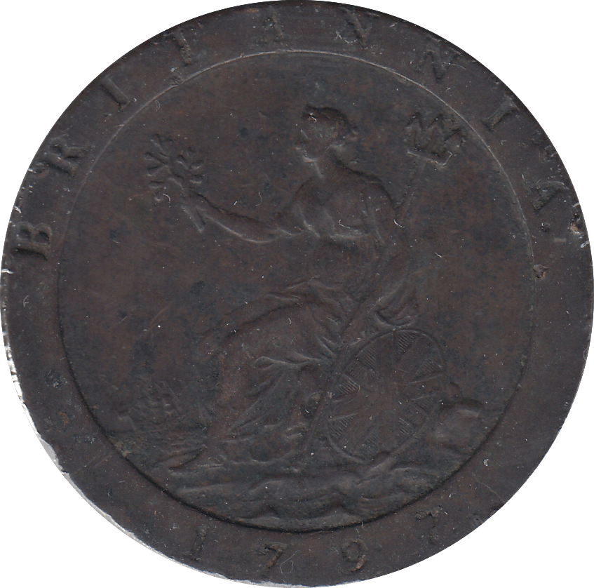 1797 PENNY ( VF ) - PENNY - Cambridgeshire Coins