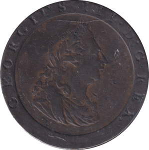 1797 PENNY ( VF ) - PENNY - Cambridgeshire Coins