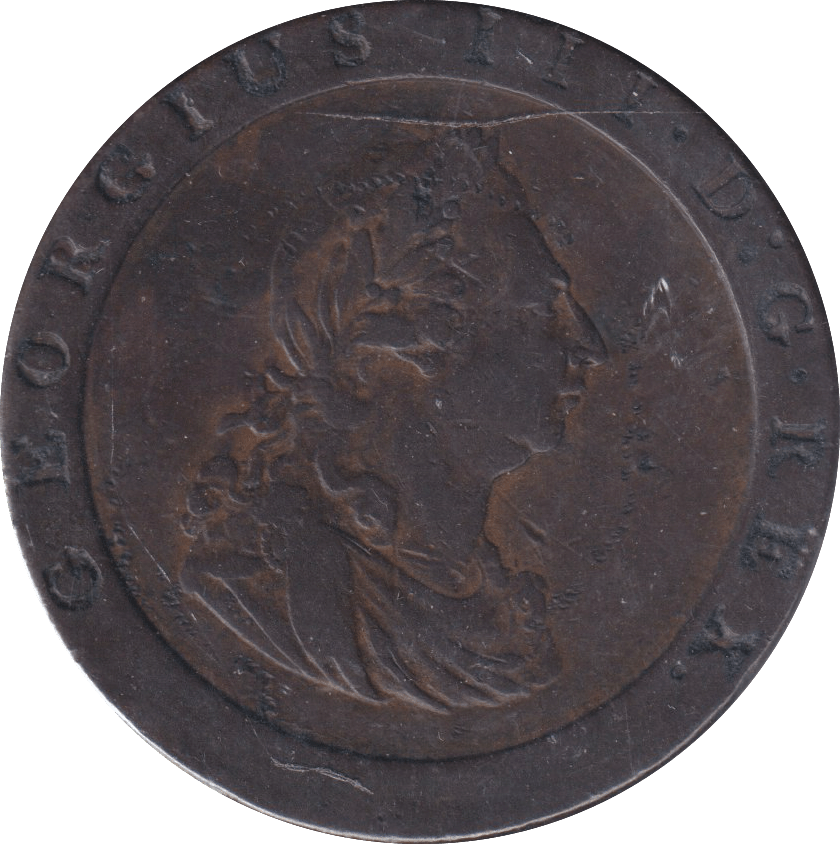1797 PENNY ( VF ) - PENNY - Cambridgeshire Coins