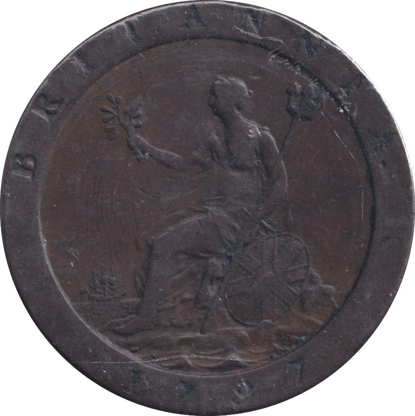 1797 PENNY ( VF ) - PENNY - Cambridgeshire Coins