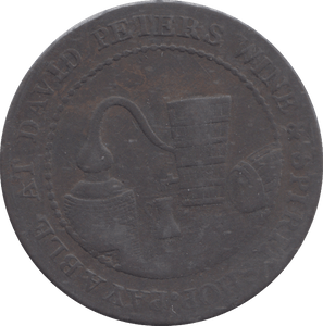 1797 PERTH HALFPENNY TOKEN - HALFPENNY TOKEN - Cambridgeshire Coins