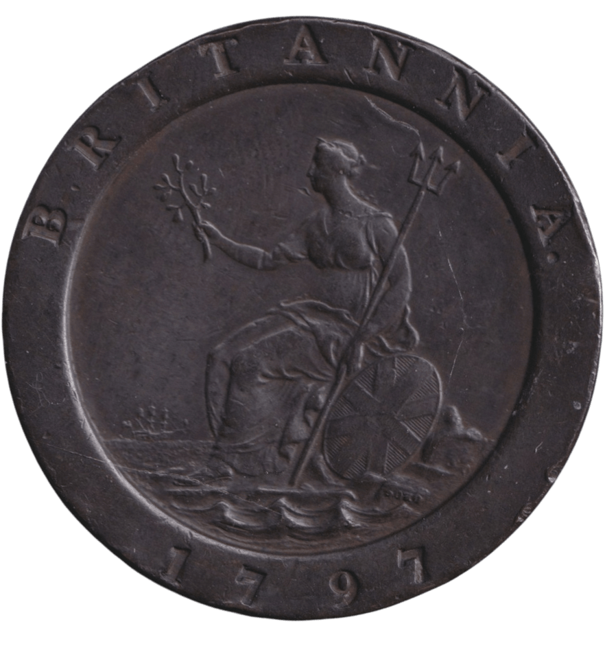 1797 TWOPENCE ( EF ) - TWOPENCE - Cambridgeshire Coins
