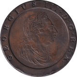 1797 TWOPENCE ( GF ) - TWOPENCE - Cambridgeshire Coins