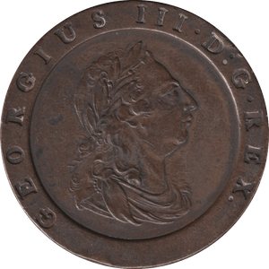 1797 TWOPENCE ( GVF ) - TWOPENCE - Cambridgeshire Coins