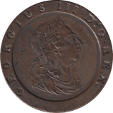 1797 TWOPENCE ( GVF ) - TWOPENCE - Cambridgeshire Coins