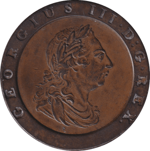 1797 TWOPENCE ( GVF ) - TWOPENCE - Cambridgeshire Coins