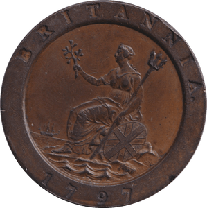 1797 TWOPENCE ( GVF ) - TWOPENCE - Cambridgeshire Coins