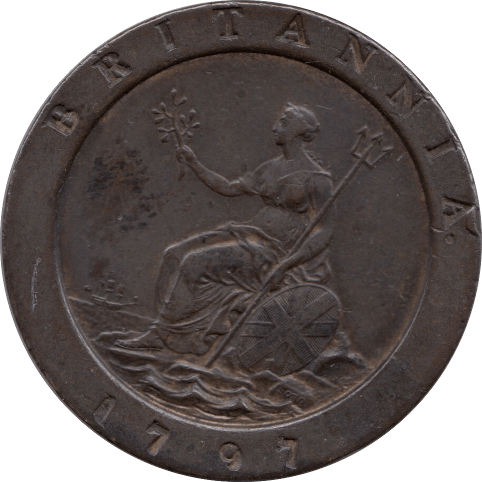 1797 TWOPENCE ( VF ) - TWOPENCE - Cambridgeshire Coins