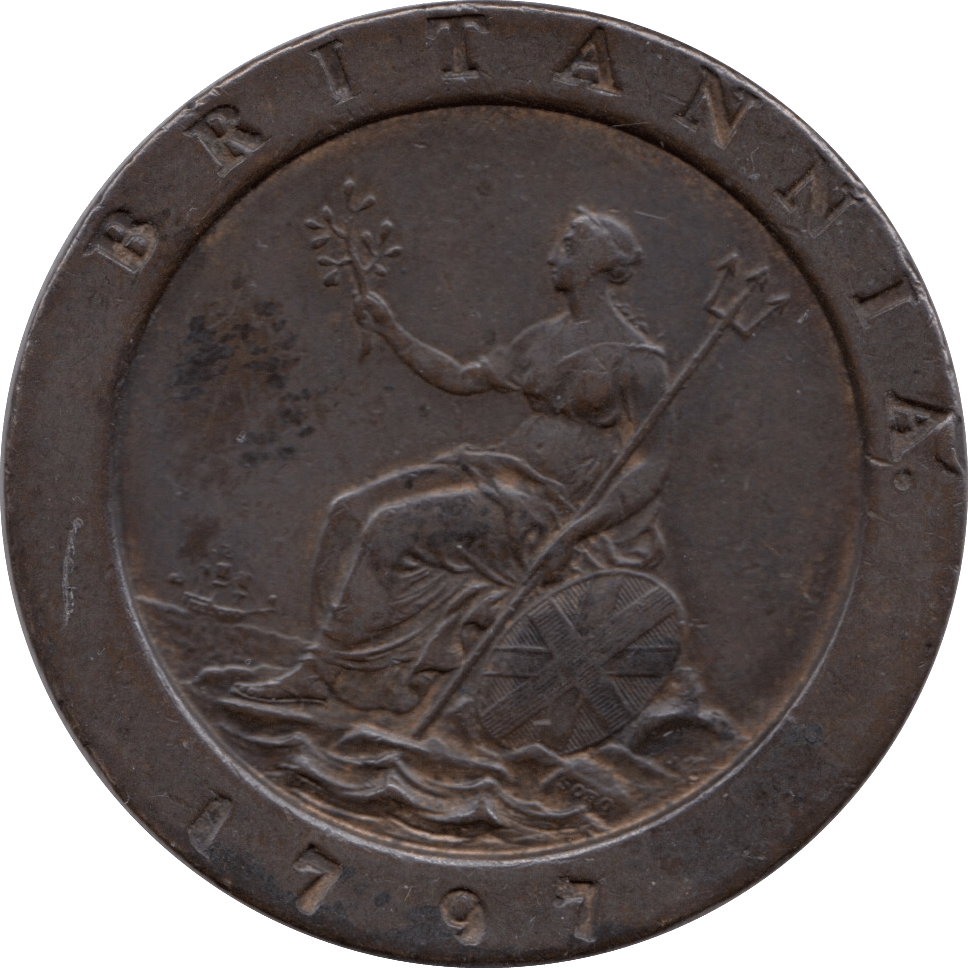 1797 TWOPENCE ( VF ) - TWOPENCE - Cambridgeshire Coins