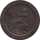 1797 TWOPENCE ( VF ) - TWOPENCE - Cambridgeshire Coins