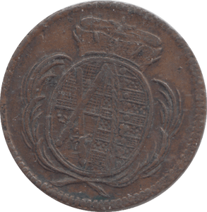 1798 1 PFENNIG SAXONY ALBERTINE - WORLD COINS - Cambridgeshire Coins