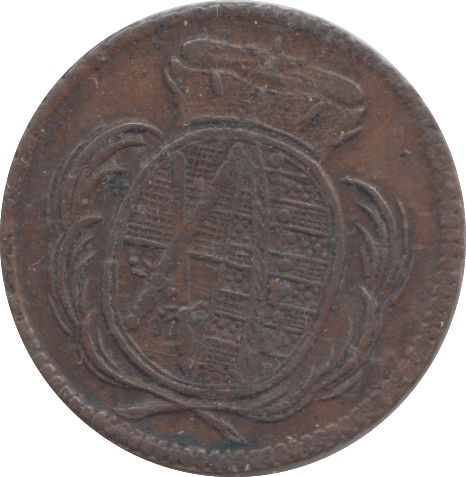1798 1 PFENNIG SAXONY ALBERTINE - WORLD COINS - Cambridgeshire Coins