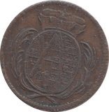 1798 1 PFENNIG SAXONY ALBERTINE - WORLD COINS - Cambridgeshire Coins