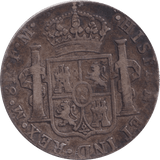 1798 EIGHT REALS SPAIN - SILVER WORLD COINS - Cambridgeshire Coins