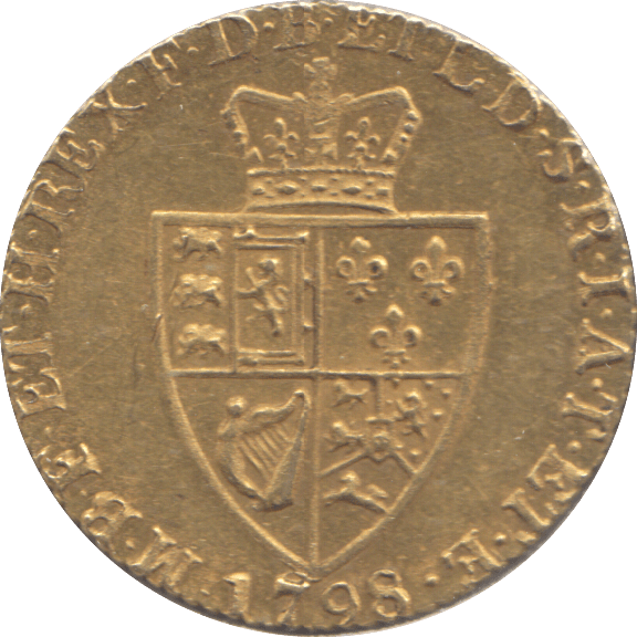 1798 GOLD ONE GUINEA ( EF ) - GUINEAS - Cambridgeshire Coins