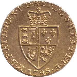 1798 GOLD ONE GUINEA ( EF ) - GUINEAS - Cambridgeshire Coins