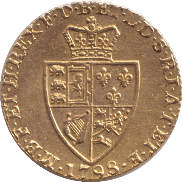 1798 GOLD ONE GUINEA ( EF ) - GUINEAS - Cambridgeshire Coins