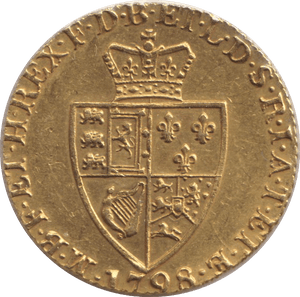 1798 GOLD ONE GUINEA ( EF ) - GUINEAS - Cambridgeshire Coins