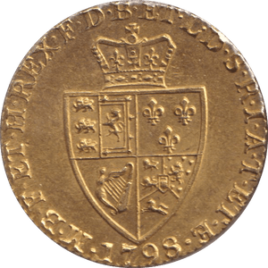 1798 GOLD ONE GUINEA ( EF ) - GUINEAS - Cambridgeshire Coins