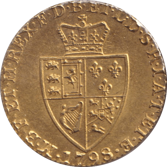 1798 GOLD ONE GUINEA ( EF ) - GUINEAS - Cambridgeshire Coins