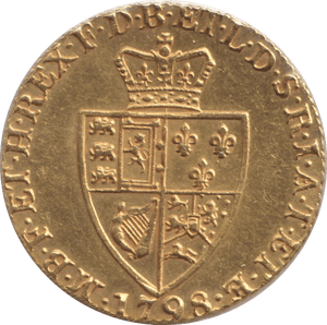 1798 GOLD ONE GUINEA ( UNC ) - GUINEAS - Cambridgeshire Coins