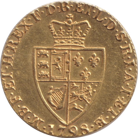 1798 GOLD ONE GUINEA ( UNC ) - GUINEAS - Cambridgeshire Coins