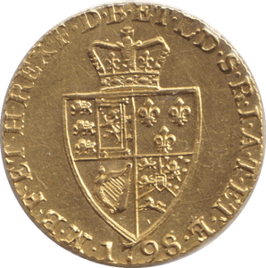 1798 GOLD ONE GUINEA ( VF ) - GUINEAS - Cambridgeshire Coins