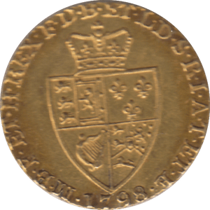 1798 GOLD ONE GUINEAS ( EF ) GEORGE III - GUINEAS - Cambridgeshire Coins