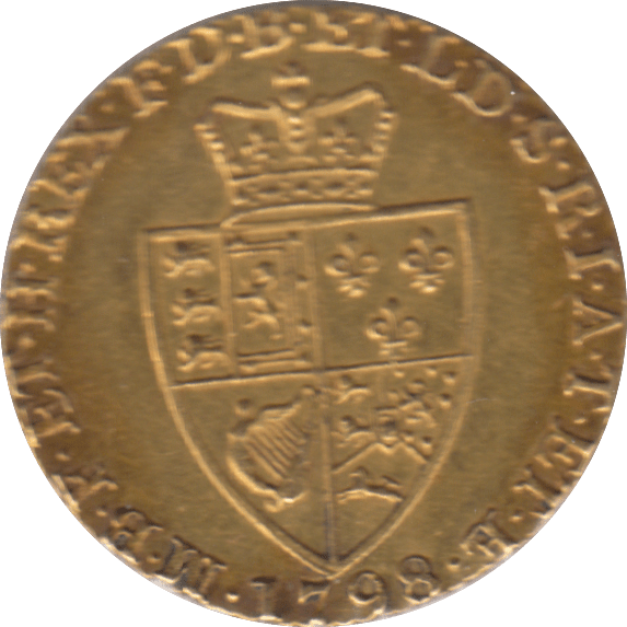 1798 GOLD ONE GUINEAS ( EF ) GEORGE III - GUINEAS - Cambridgeshire Coins