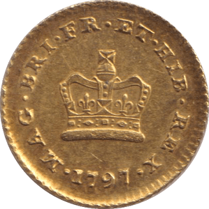 1798 GOLD THIRD GUINEA ( EF ) - GUINEAS - Cambridgeshire Coins