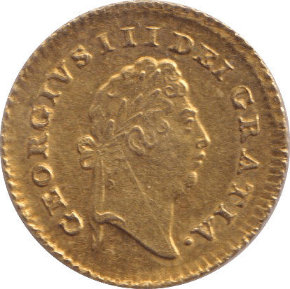 1798 GOLD THIRD GUINEA ( EF ) - GUINEAS - Cambridgeshire Coins