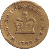1798 GOLD THIRD GUINEA ( FINE ) - GUINEAS - Cambridgeshire Coins