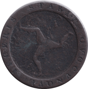 1798 HALF PENNY ISLE OF MAN - WORLD COINS - Cambridgeshire Coins