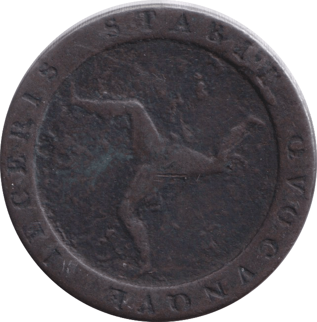 1798 HALF PENNY ISLE OF MAN - WORLD COINS - Cambridgeshire Coins
