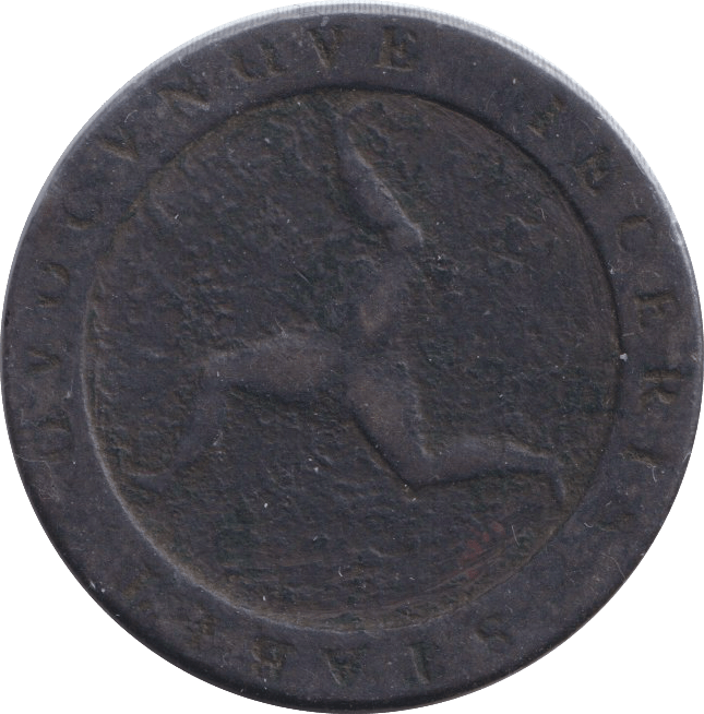 1798 HALFPENNY ISLE OF MAN - WORLD COINS - Cambridgeshire Coins