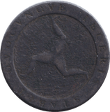 1798 HALFPENNY ISLE OF MAN - WORLD COINS - Cambridgeshire Coins