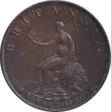 1799 FARTHING ( EF ) - FARTHING - Cambridgeshire Coins