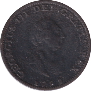 1799 FARTHING ( FINE ) - FARTHING - Cambridgeshire Coins