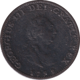 1799 FARTHING ( FINE ) - FARTHING - Cambridgeshire Coins