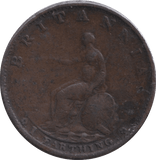 1799 FARTHING ( FINE ) - FARTHING - Cambridgeshire Coins