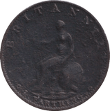 1799 FARTHING ( FINE ) - FARTHING - Cambridgeshire Coins