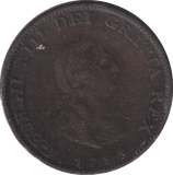 1799 FARTHING ( FINE ) - FARTHING - Cambridgeshire Coins