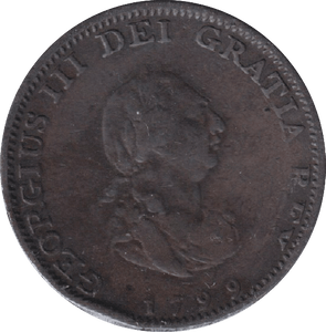 1799 FARTHING ( GF ) - FARTHING - Cambridgeshire Coins