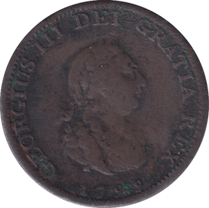 1799 FARTHING ( GF ) - FARTHING - Cambridgeshire Coins