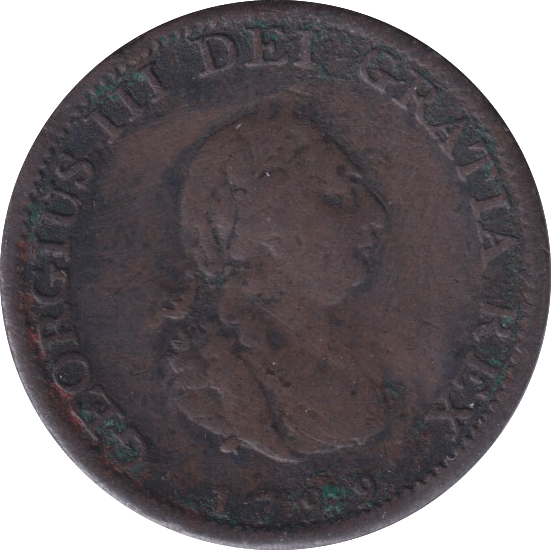 1799 FARTHING ( GF ) - FARTHING - Cambridgeshire Coins