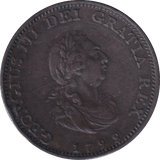 1799 FARTHING ( GVF ) - FARTHING - Cambridgeshire Coins