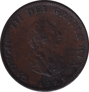 1799 FARTHING ( GVF ) - FARTHING - Cambridgeshire Coins